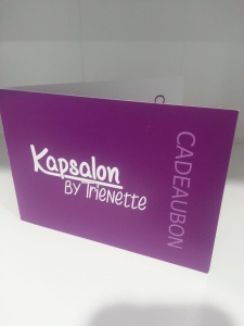 Kadobon Kapsalon By Trienette